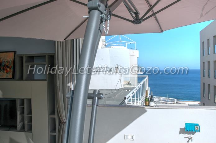 Holiday Let Malta Sliema  penthouse deluxe